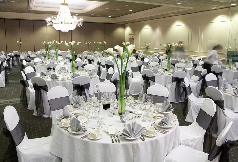 Black and White chair covers