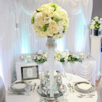 Large Rose Ball Centrepieces