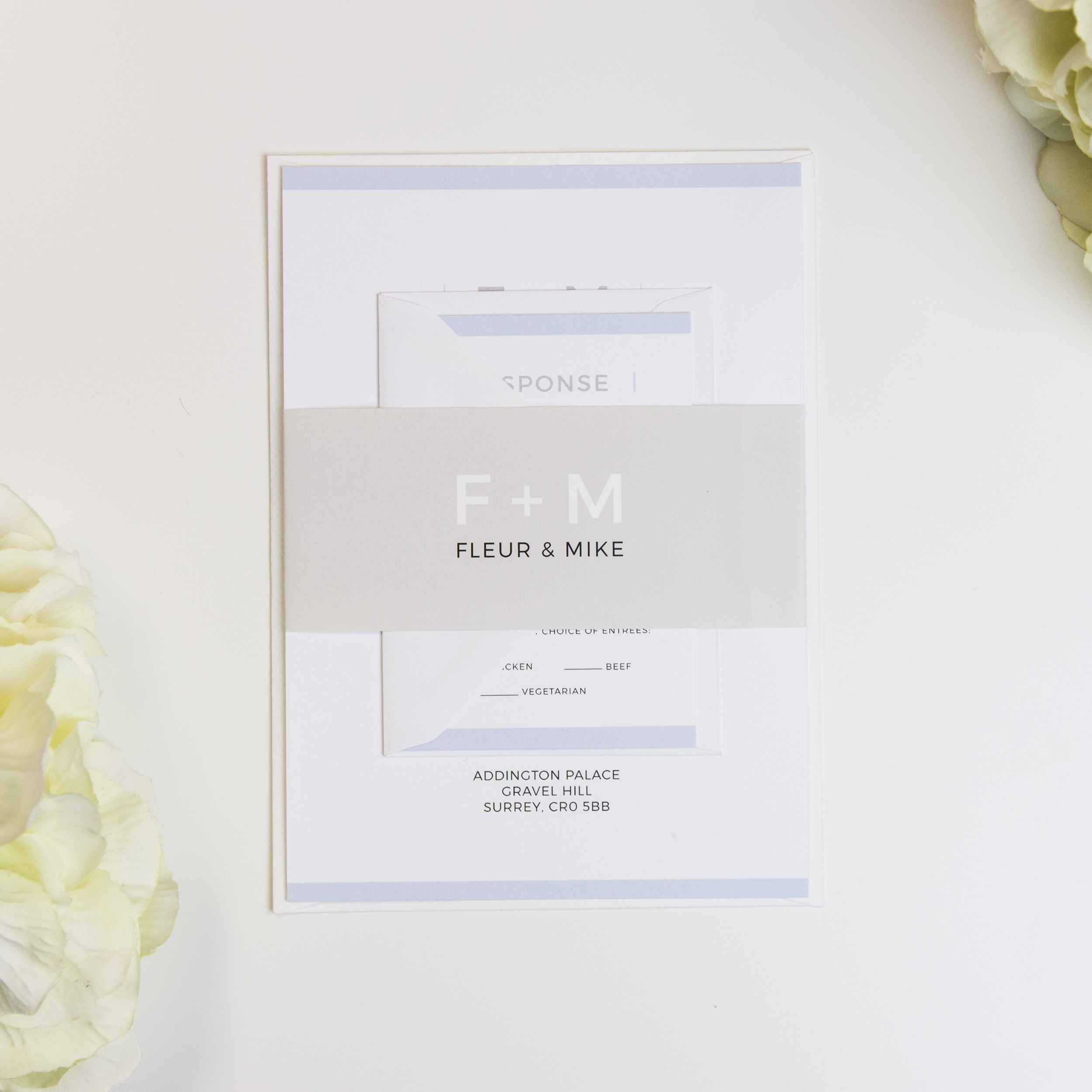 Modern Luxe Wedding Invitations