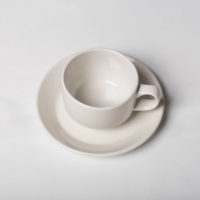 Tea/Coffee Cups 200ml Plain White