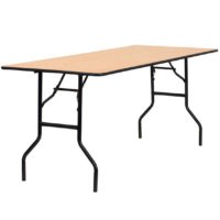 Standard Trestle Tables 6ft X 2ft 6″