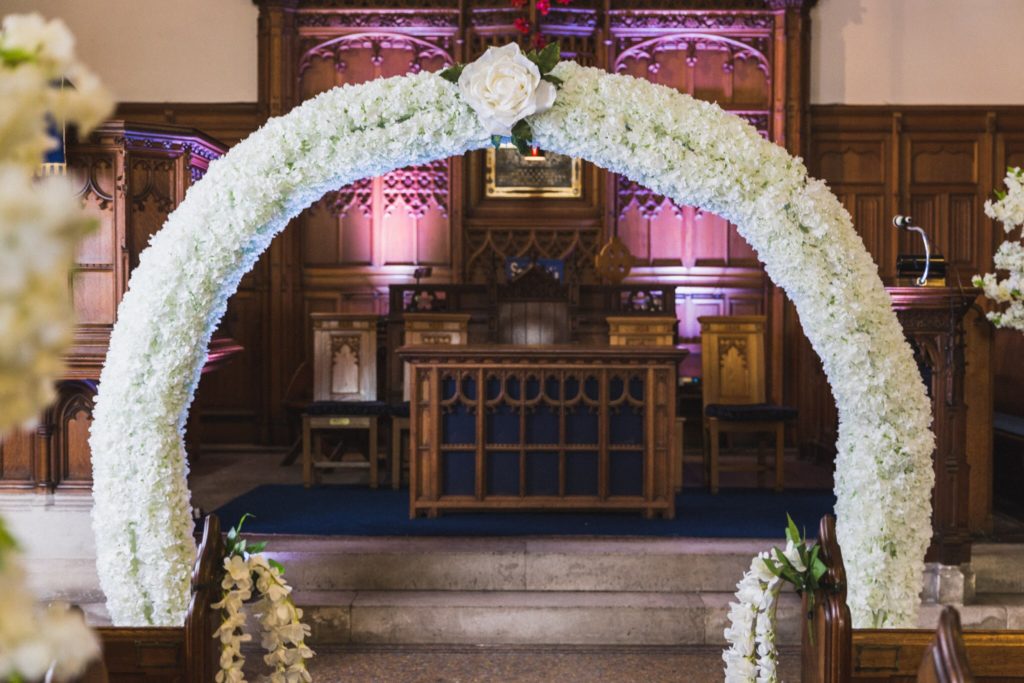 Round Wedding Arch 2