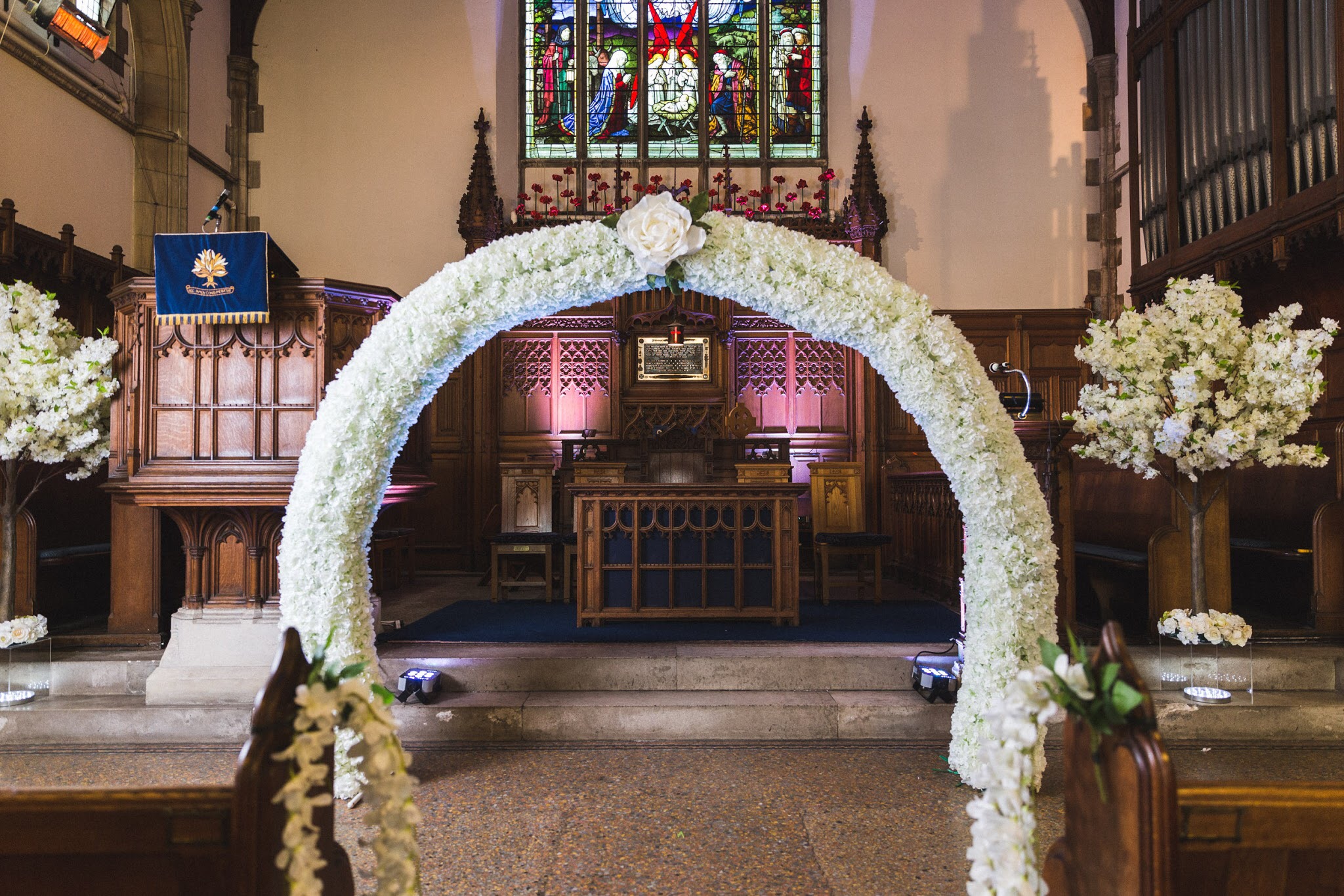 Round Wedding Arch 3